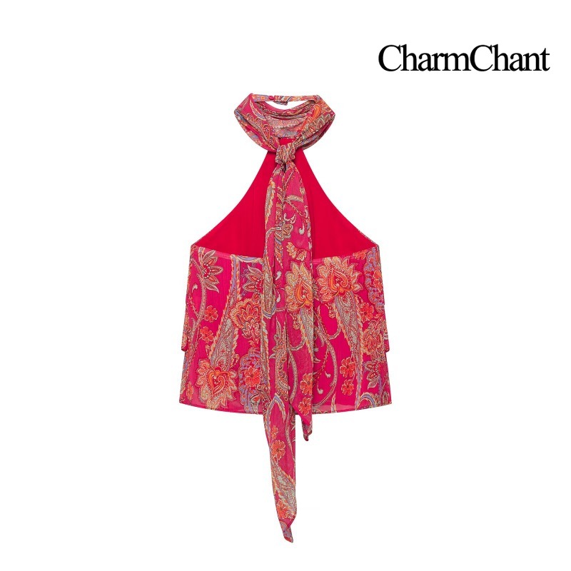 Conjunto de 2 Piezas CHARMCHAN - Midi Skirt Floral reseña y precio