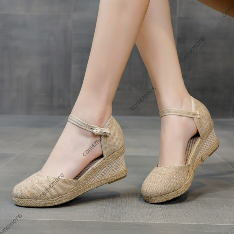 Comemore Sandalias Tacón alto  - Wedge Espadrille Women reseña y precio