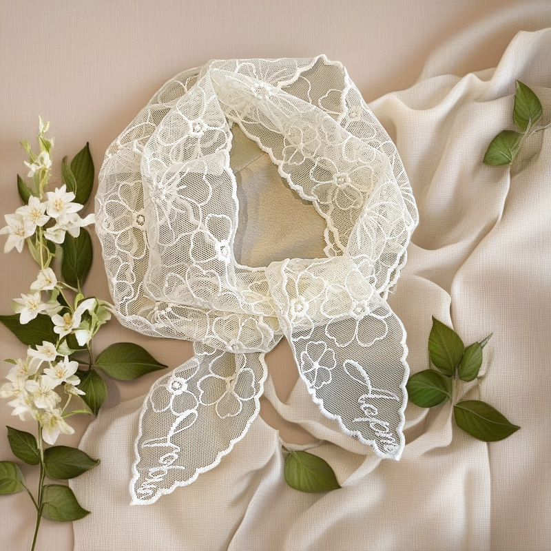 Bufanda de seda francesa de en - Headband Summer Knit reseña y precio