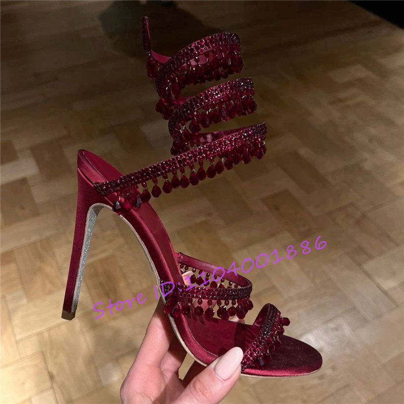 Sandalias con tiras en el tobi - Sandal Strappy Heeled reseña y precio