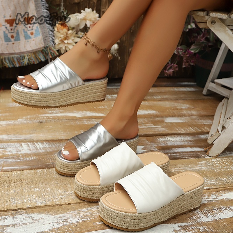 Sandalias de cuña con platafor - Wedge Espadrille Women reseña y precio