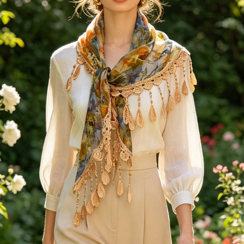 Cinturón de encaje floral vint - Cover Up Kaftan reseña y precio