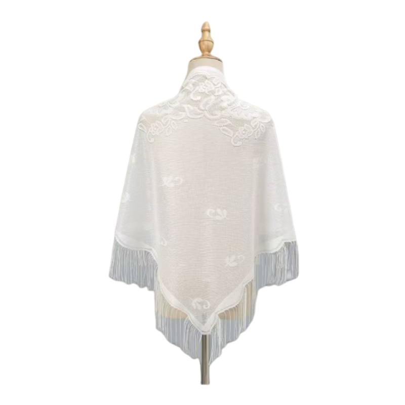 Chal de encaje floral para muj - Kimono Sheer Floral reseña y precio