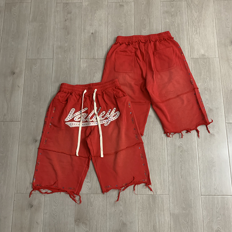 VALLEY Pantalones Cortos Casua - Shorts Denim Frayed reseña y precio