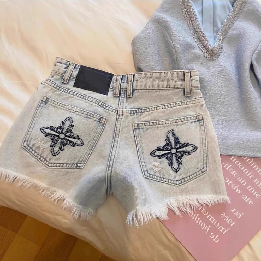 Shorts de mezclilla vintage la - Shorts Denim Frayed reseña y precio