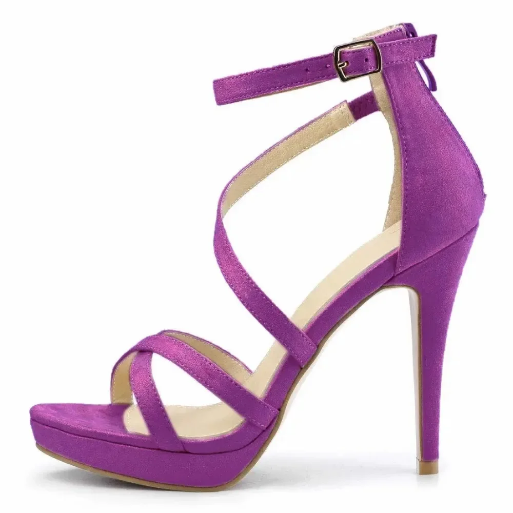 Sandalias de mujer, zapatos de - Sandal Strappy Heeled reseña y precio